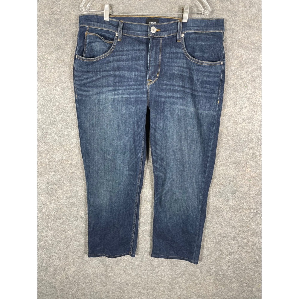 Hudson Blake Hatch Jeans Mens Size 36 Dark Wash Denim Casual Everyday - Picture 1 of 10